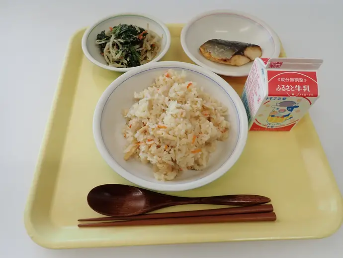 写真：2月18日（火曜）給食