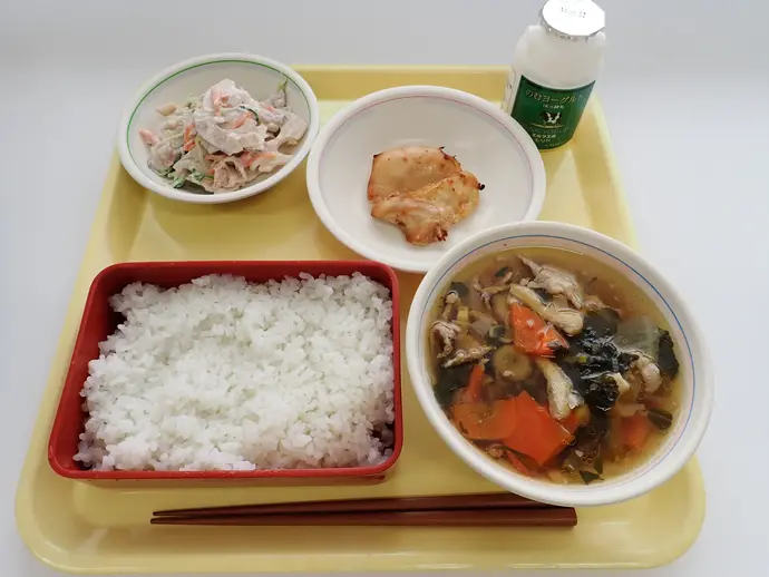 写真：3月19日（水曜）給食