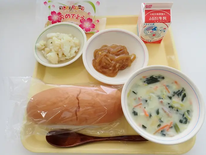 写真：3月14日（金曜）給食