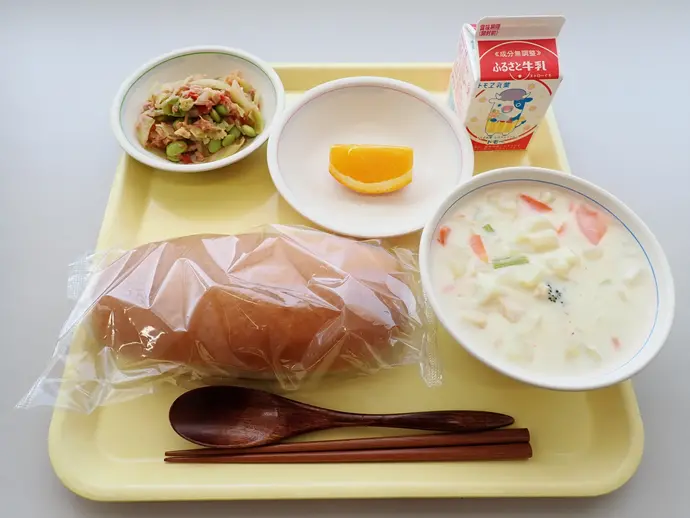 写真：3月21日（金額）給食