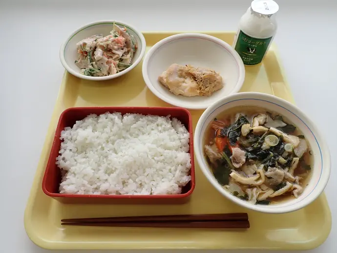 写真：3月18日（火曜）給食