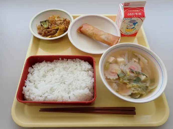 写真：3月21日（金曜）給食