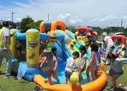 みずき野夏祭り子どもプール