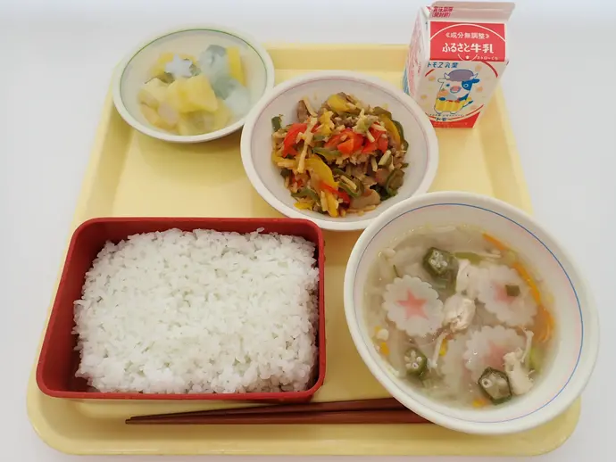 写真：7月3日（木曜）給食
