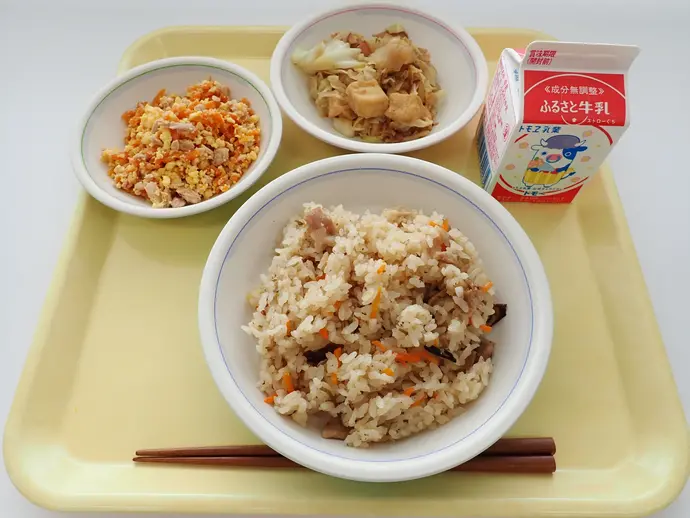 写真：7月10日（木曜）給食