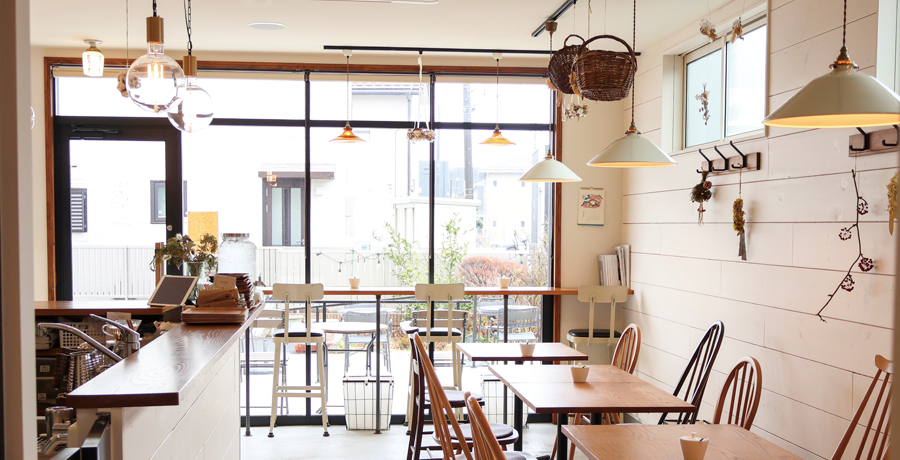 写真:notcoffeeの店内