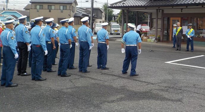 交通指導隊活動