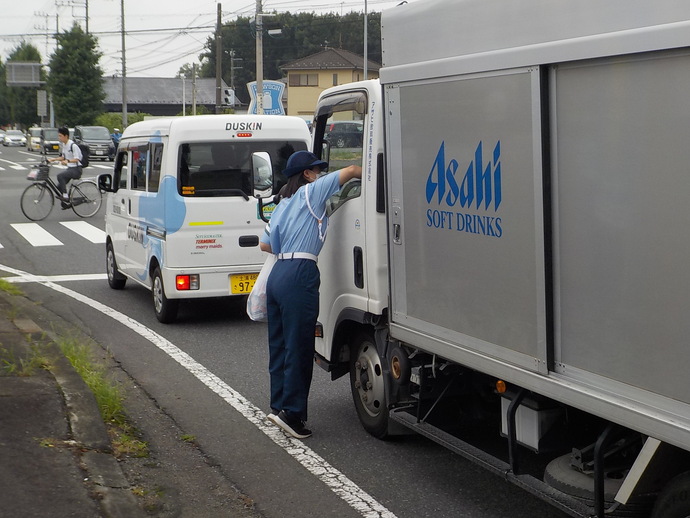 交通指導隊活動