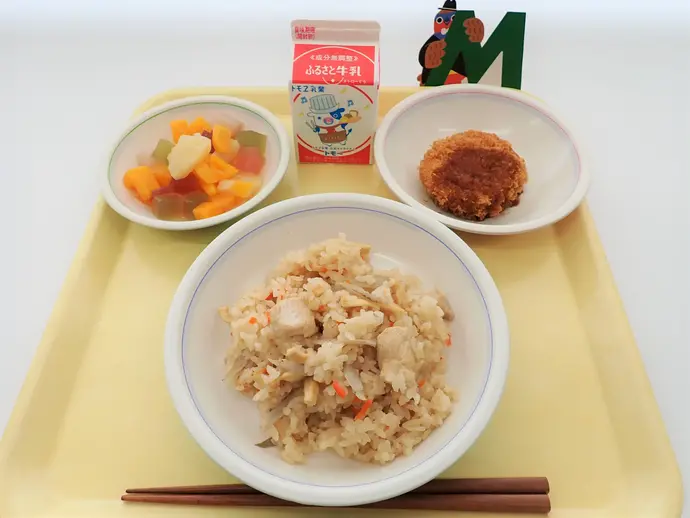 写真：9月1日（月曜）給食