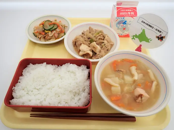 写真：9月18日（木曜）給食