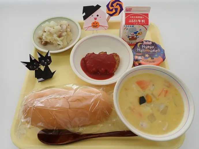 写真：10月29日（水曜）給食