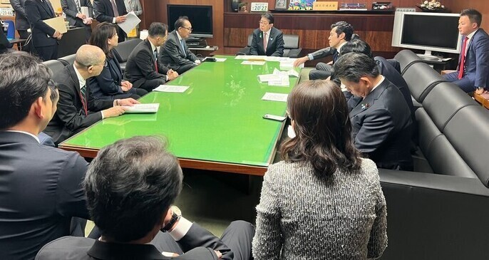 国土交通大臣要請写真