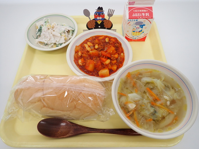 写真：11月19日（水曜）給食