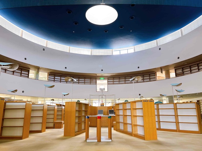 図書資料搬出後の一般フロアの写真