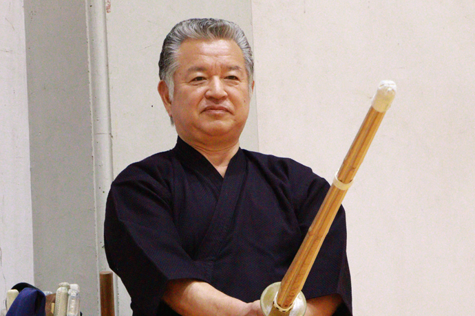 守谷高校 剣道部総監督塚本浩一さんの写真