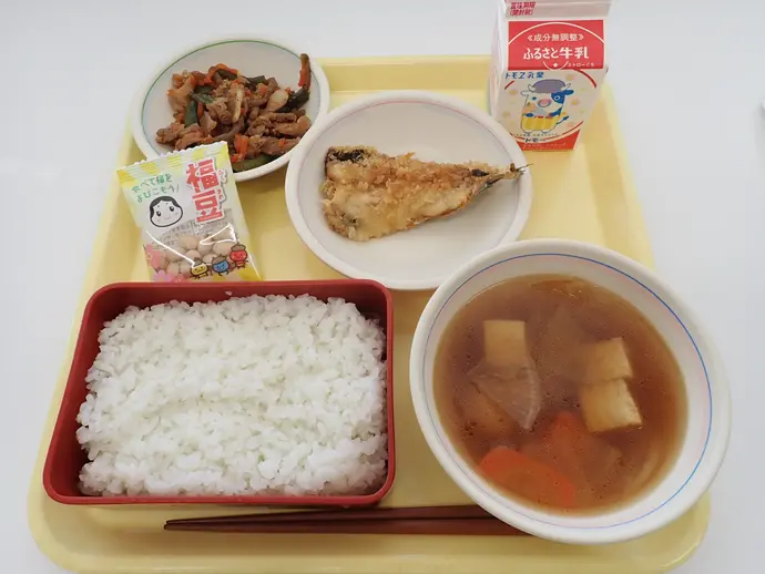 写真：2月3日（火曜）給食