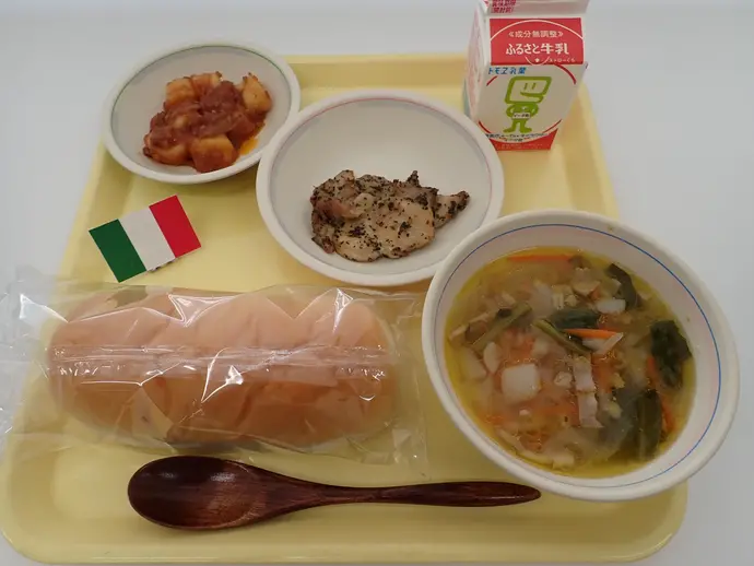 写真：2月18日（水曜）給食